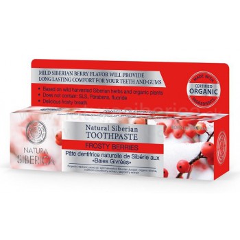 Prírodná sibírska zubná pasta - Zmrznuté bobule 100ml Natura Siberica