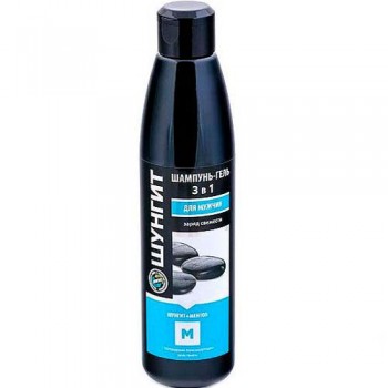 Fratti Šungitový sprchovací gél pre mužov s mentolom 3v1 330ml