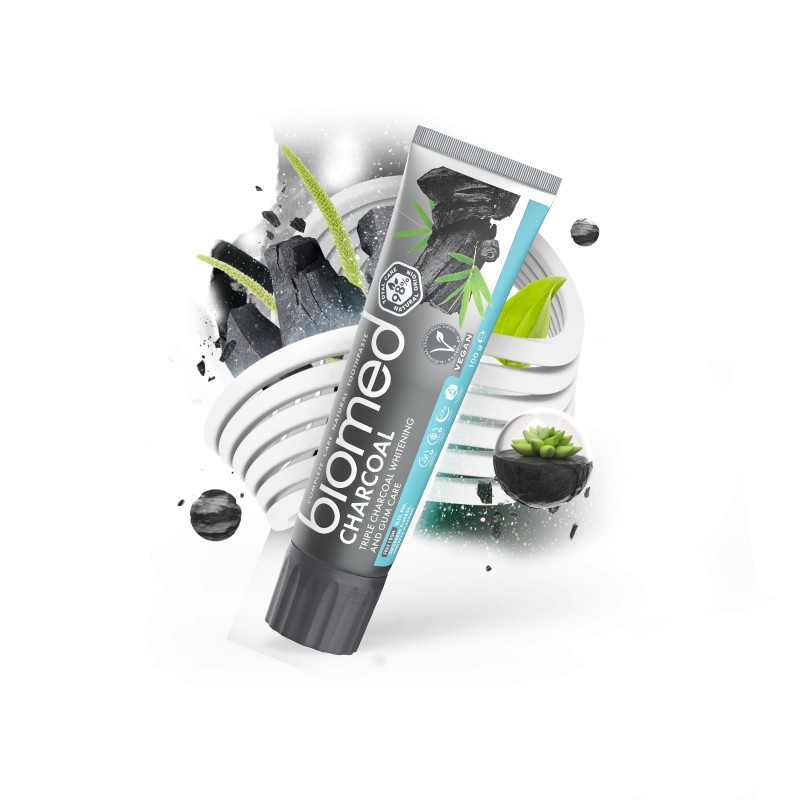 Splat Biomed CHARCOAL prírodná bieliaca zubná pasta, 100g