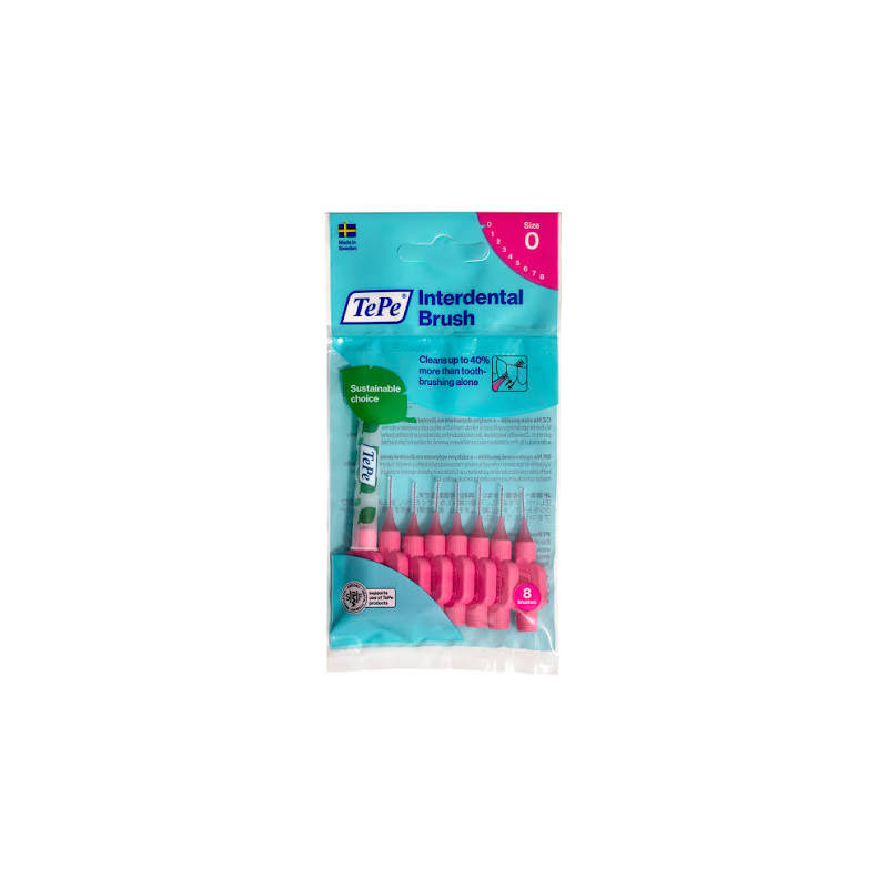 TePe Interdental medzizubné kefky 8ks 0,4mm