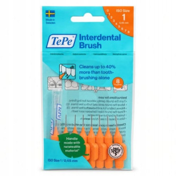 TePe Interdental medzizubné kefky 8ks 0,45mm