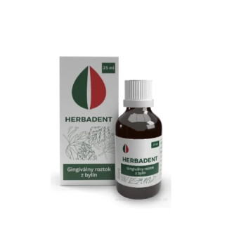 Gingiválny roztok z bylín 25 ml Herbadent