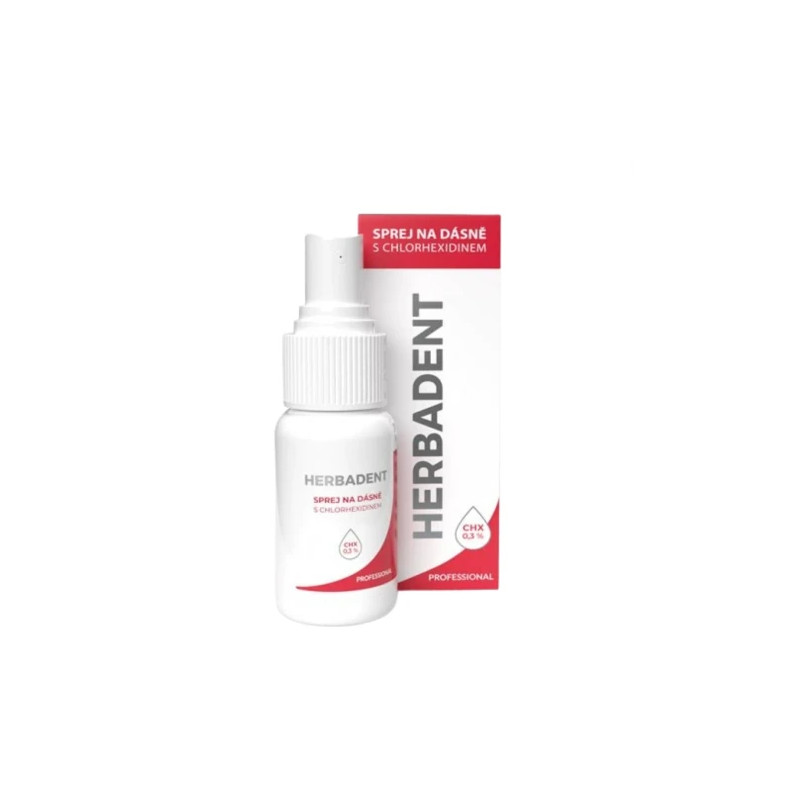 HERBADENT PROFESSIONAL Sprej na ďasná 25 ml