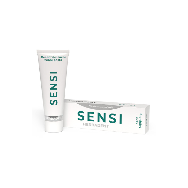 HERBADENT SENSI Zubná pasta pre citlivé zuby 75 g