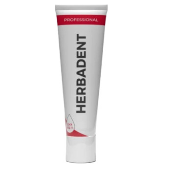 HERBADENT PROFESSIONAL Zubná pasta s 0,12 % CHX 40 g