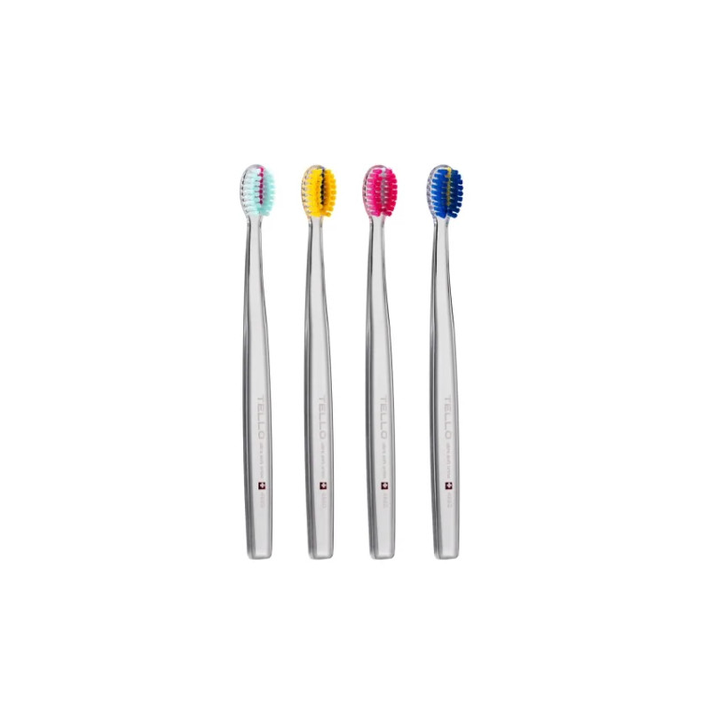 Tello Ortho UltraSoft ortodontická zubná kefka