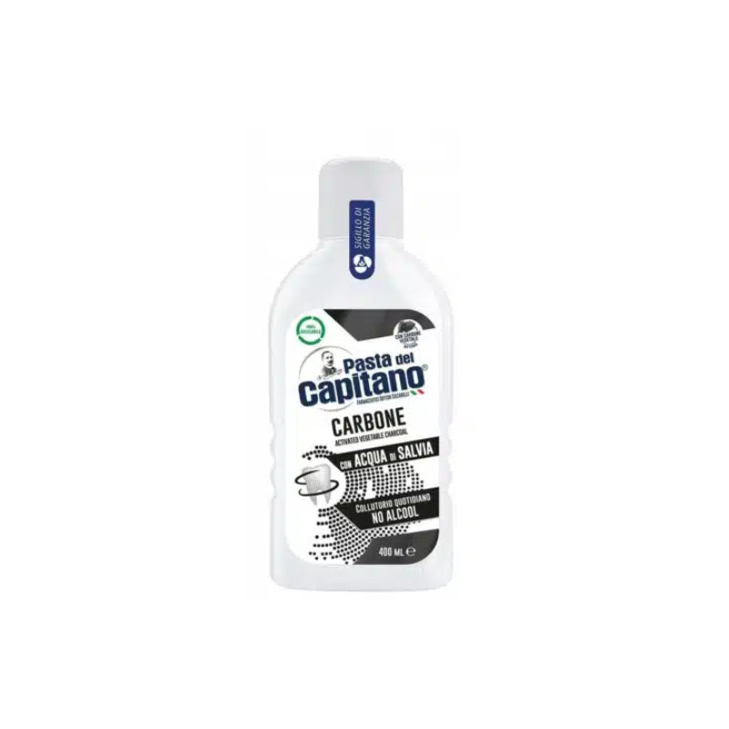 Pasta Del Capitano Carbone ústna voda 400 ml