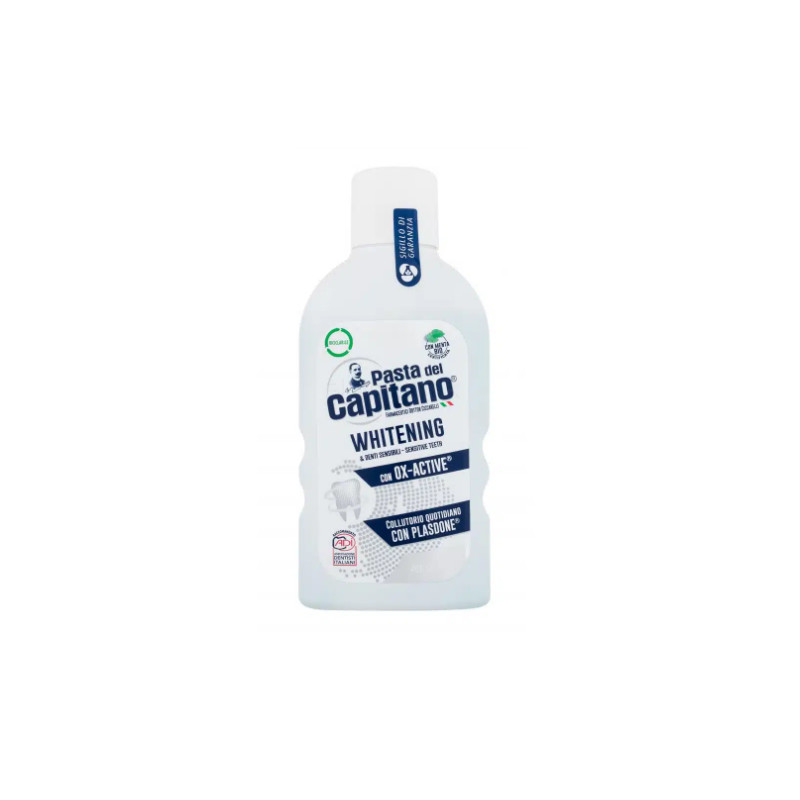 Pasta Del Capitano Whitening ústna voda 400 ml